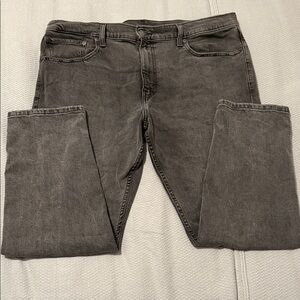 Levi's 502 Men's Charcoal Straight Jeans